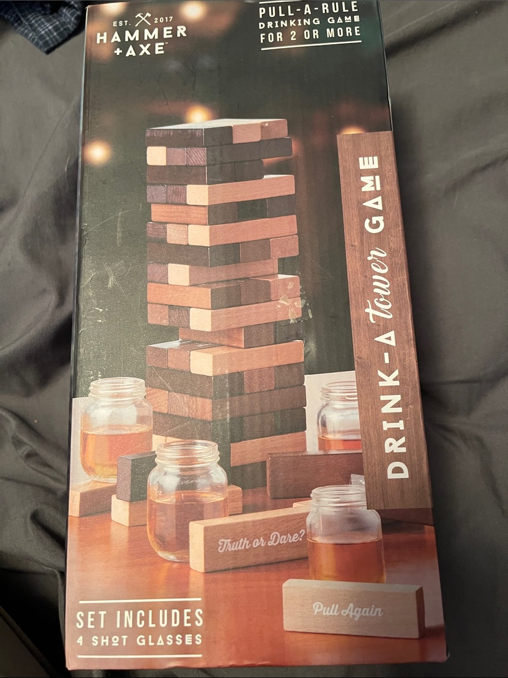 NWT - Drinking Tower Game - Jenga style Block Drinking Game